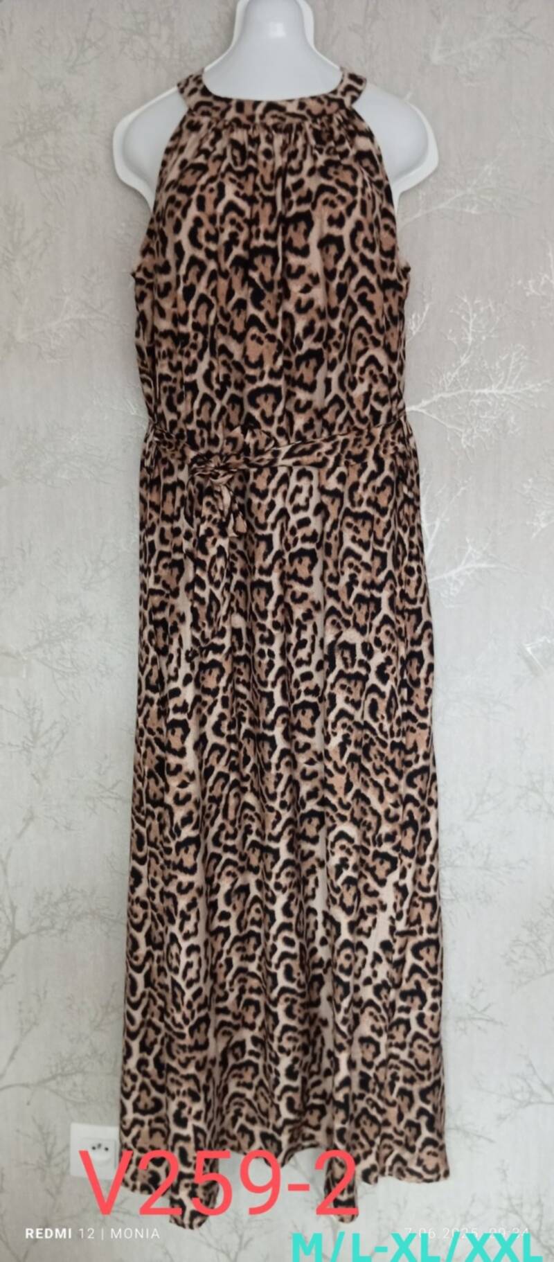 Sukienki damskie Roz M/L-XL-2XL, Mix Kolor .Paczka 12 szt